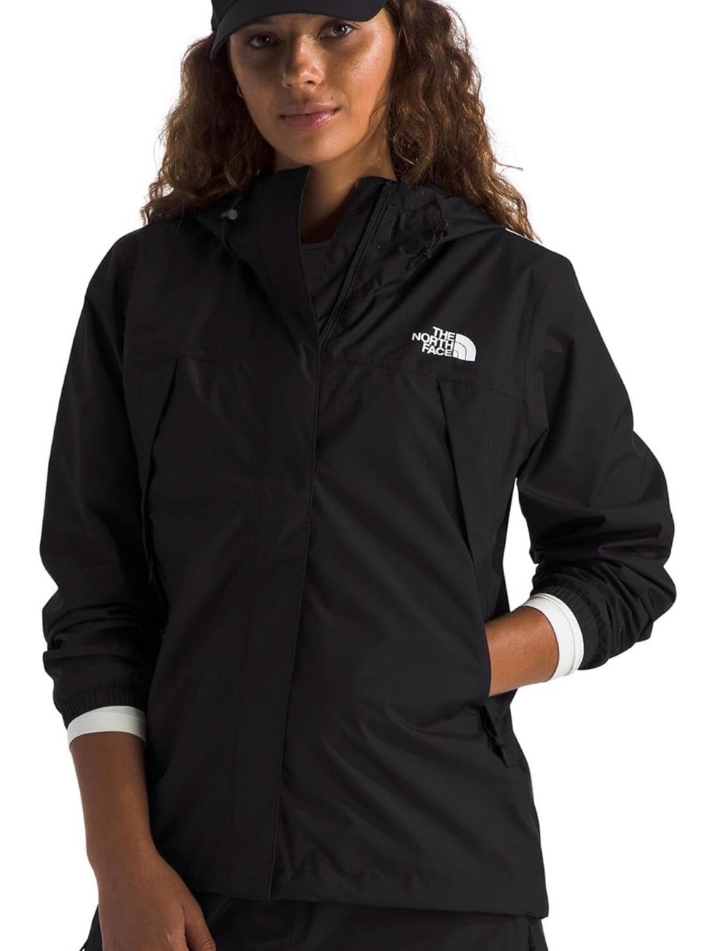 The North Face Antora DryVent Rain Jacket Black Women’s Size Medium